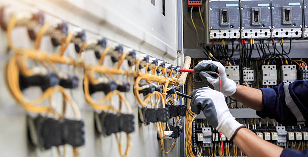 Professional Electrician technician working in Cedar Park, TX